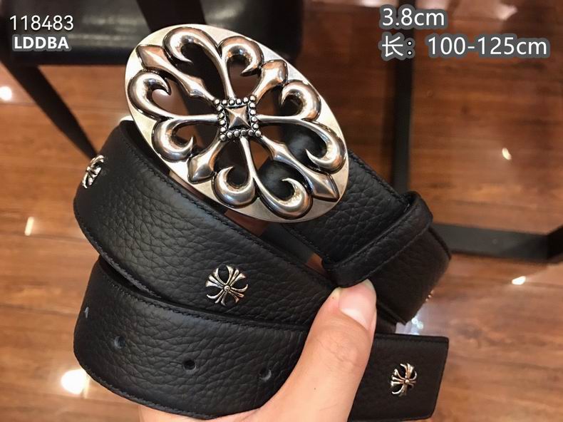 Chrome Hearts belt 38mmX100-125cm 8L02